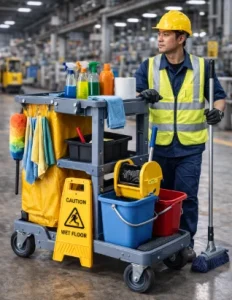 Khi nào nên chọn xe dọn vệ sinh chuyên cho nhà máy