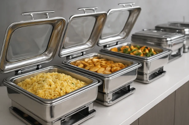 Giữ món ăn nóng lâu, không bị khô khi dùng nồi hâm buffet