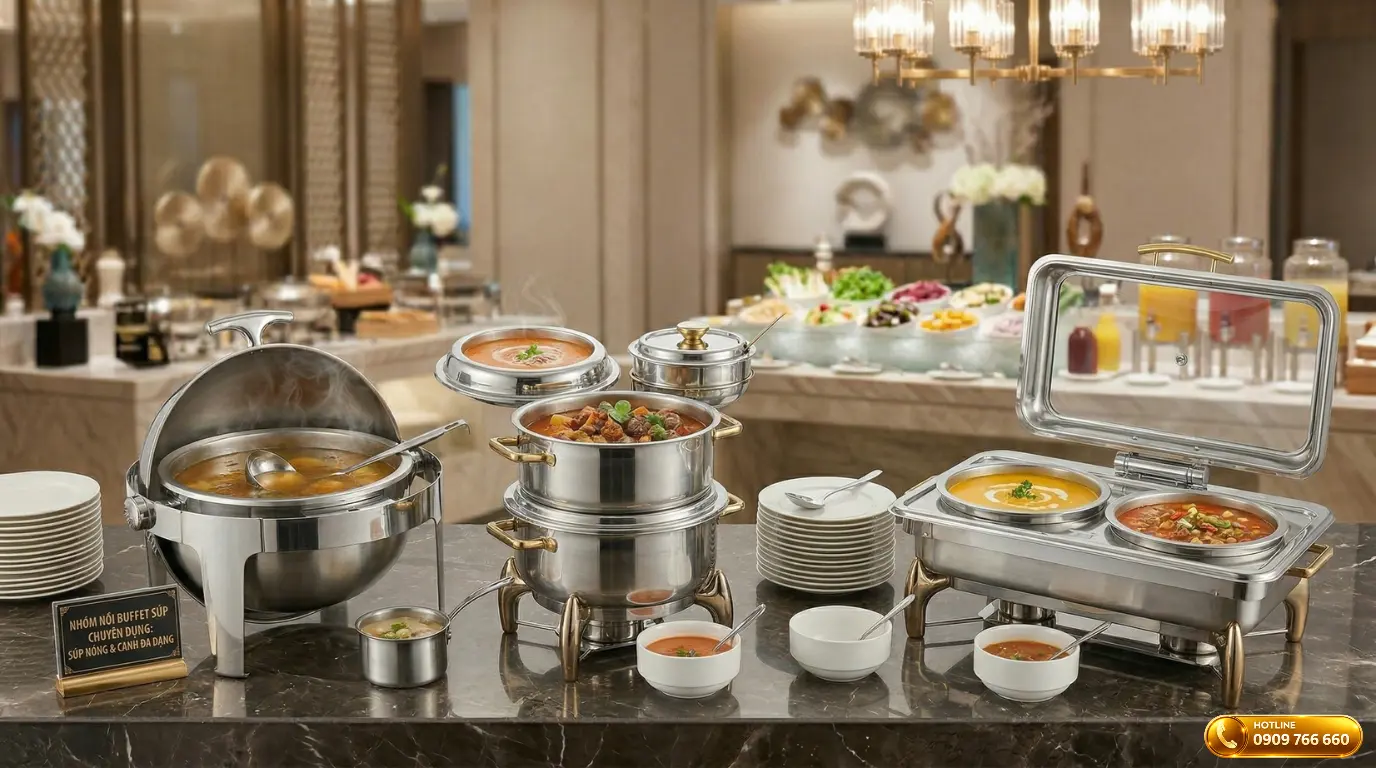 Nhóm nồi buffet hâm soup