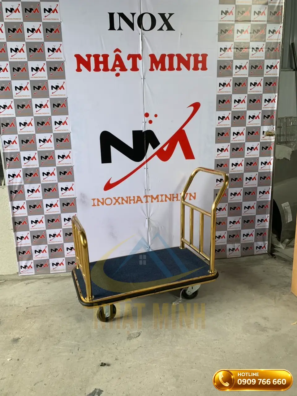 Xe đẩy hành lý chữ U