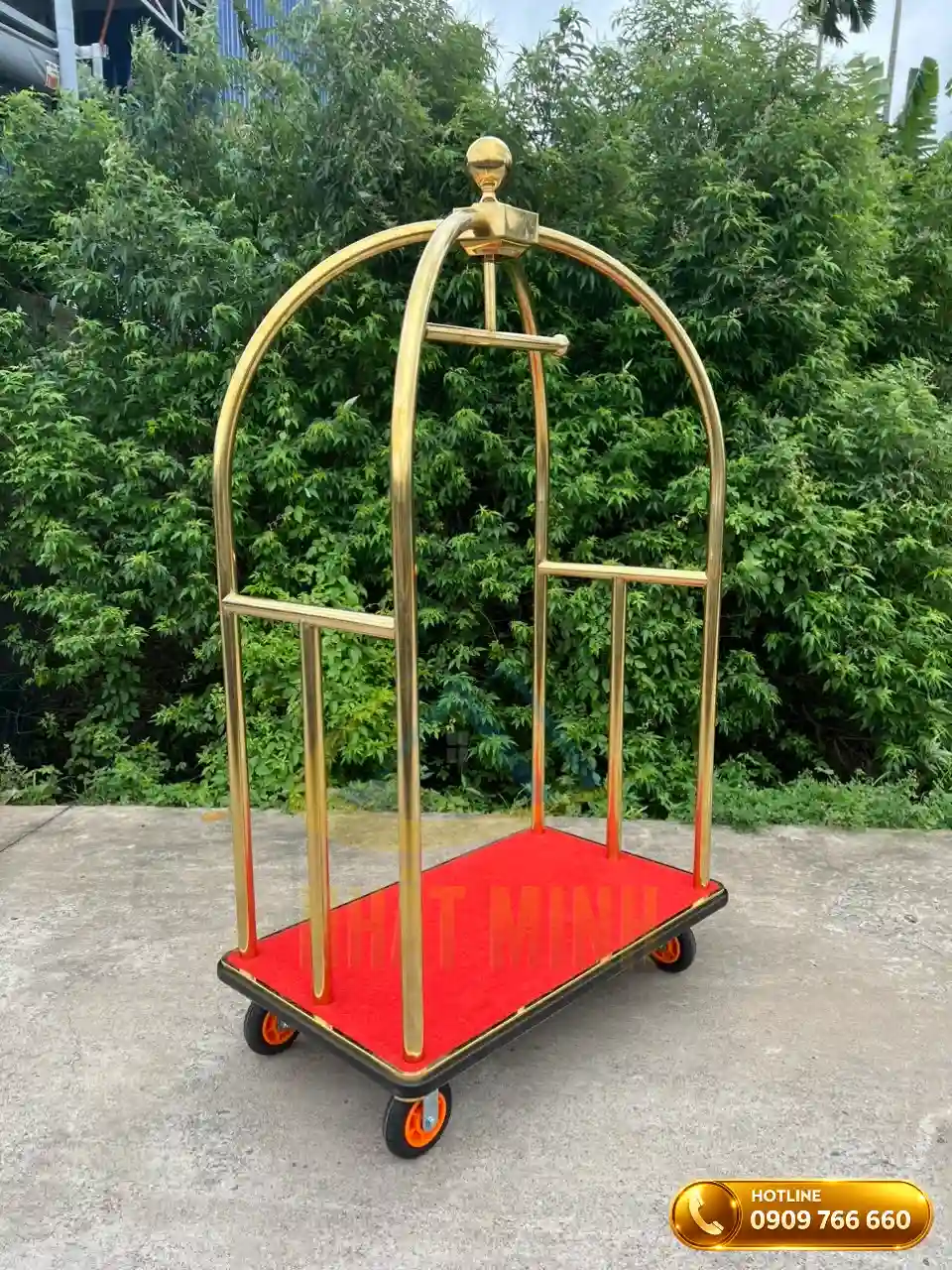 Xe đẩy hành lý lồng chim