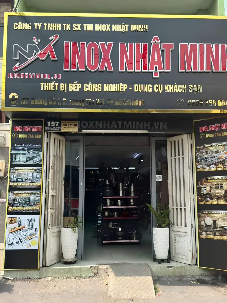 Showroom Dụng Cụ Nhà Hàng Khách Sạn Nhật Minh