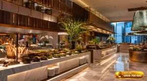 Xu hướng trang trí tiệc buffet khách sạn 5 sao đẳng cấp năm 2026
