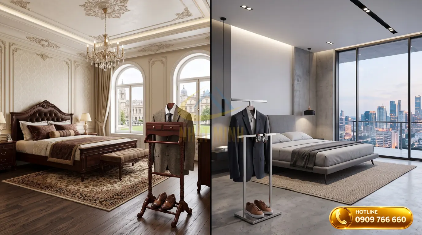 Hướng dẫn lựa chọn cây treo áo vest bằng gỗ hoặc inox phù hợp cho từng không gian nội thất khách sạn