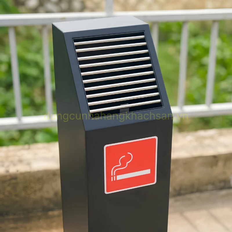 Thùng rác sắt sơn TS-NM-TR303098