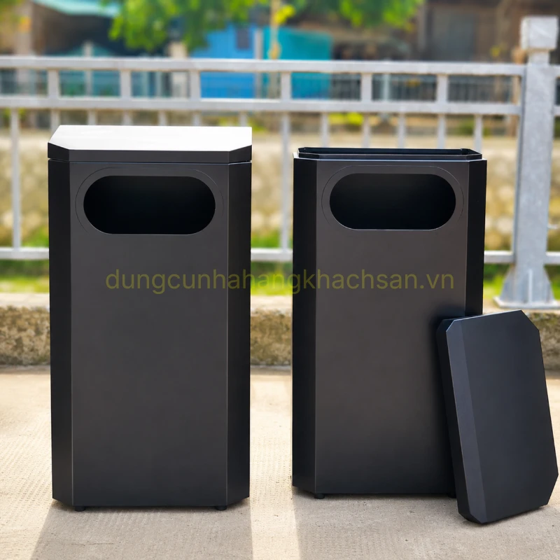 Thùng rác sắt sơn TS-NM-TR422581