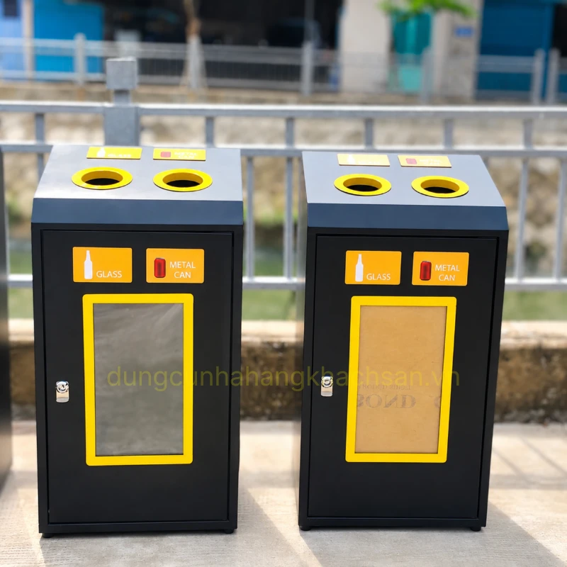 Thùng rác sắt sơn TS-NM-TR47429-V